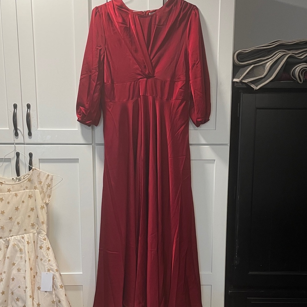 Red Dainty Jewells Dress